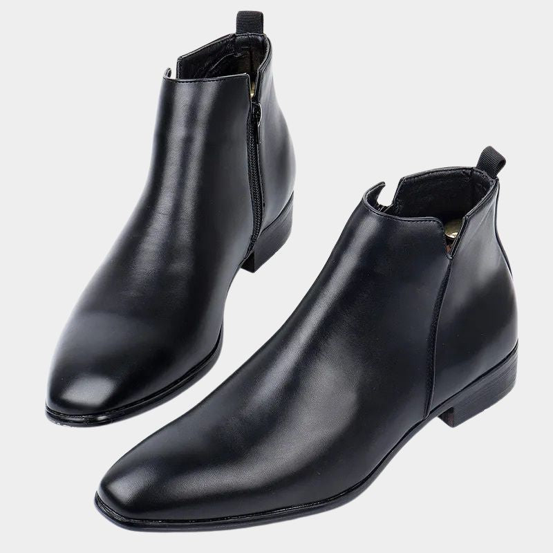 Aurelia Chelsea Leather Dress Boots For Men, Sleek orntli Aurelia Chelsea Leather Dress Boots For Men, Sleek orntli