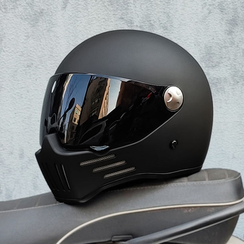 cruiser motorcycle helmet india Full Face Cruiser Motorcycle Helmet | Dark Visor