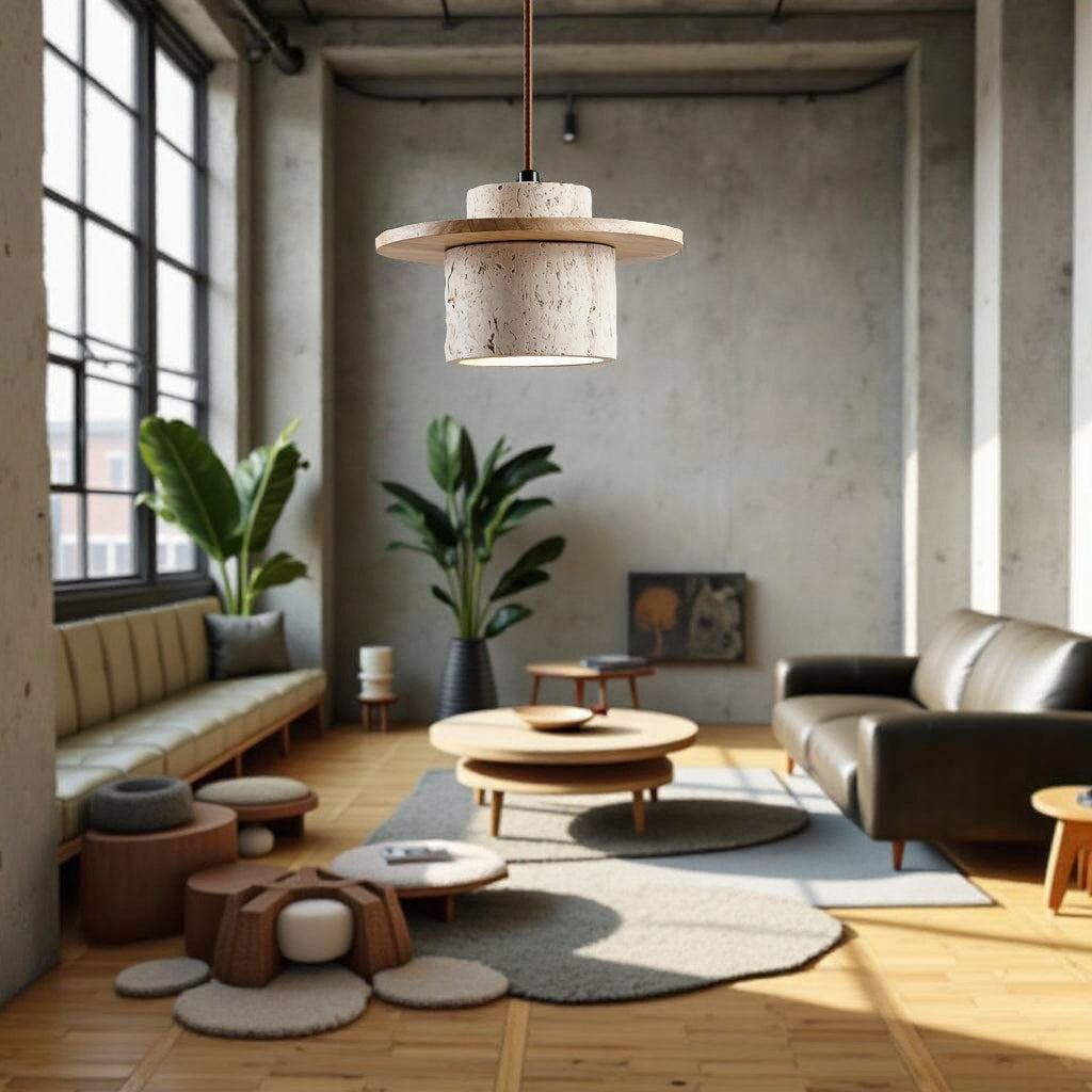 Moderne japanische LED-Hängeleuchte | Orntli