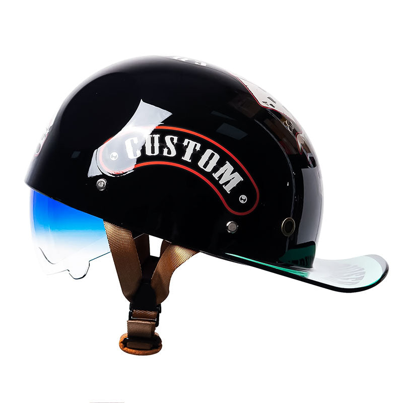 Motorcycle Baseball Helmet