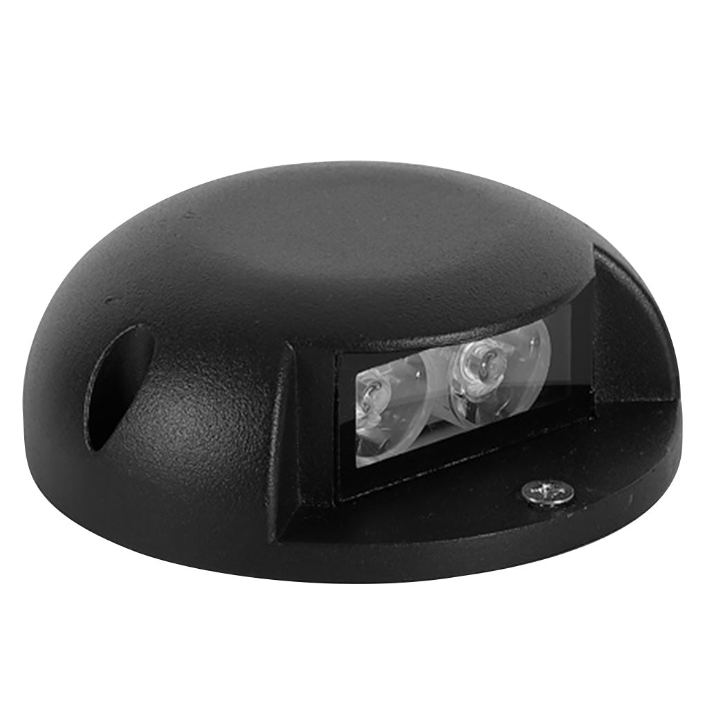 מנורות LED דו-קרן למדרגות Crown - גופי תאורה מודרניים לדק חיצוני