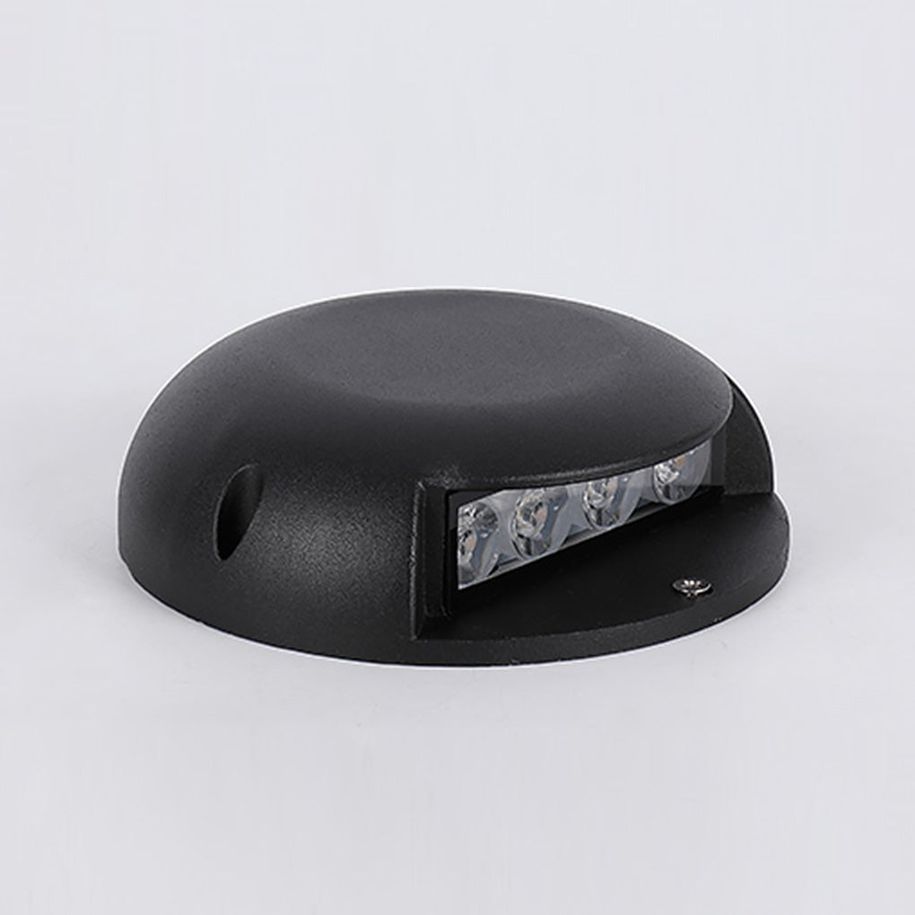 מנורות LED דו-קרן למדרגות Crown - גופי תאורה מודרניים לדק חיצוני
