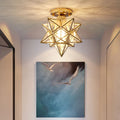 Plafonnier en forme d’étoile - Lampe design à lumière géométrique