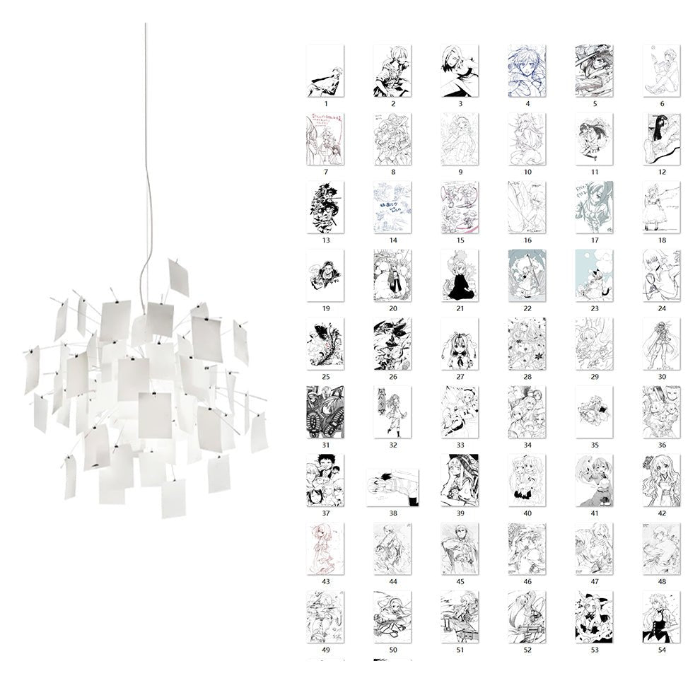 Paper Chandelier - Vakkerlight