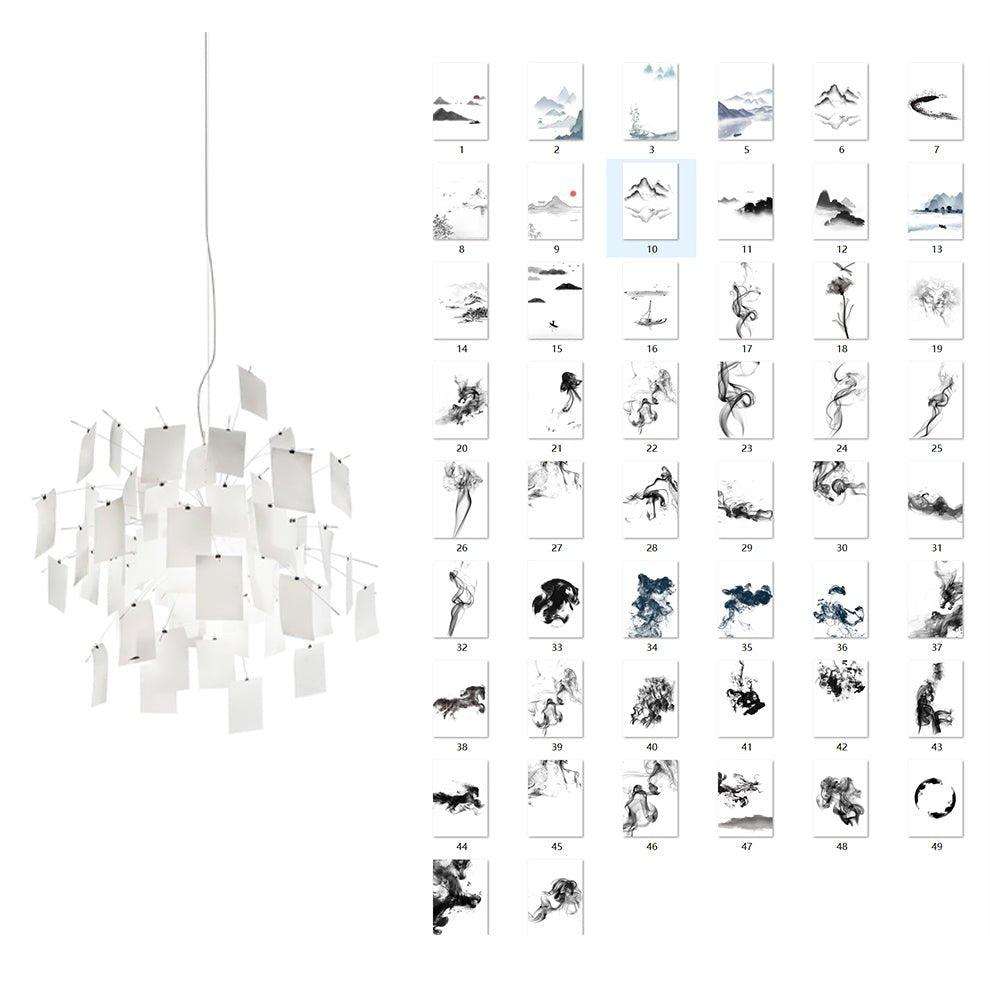 Paper Chandelier - Vakkerlight