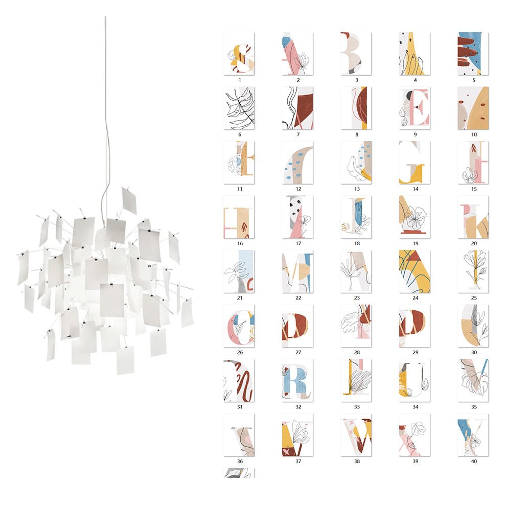Paper Chandelier - Vakkerlight