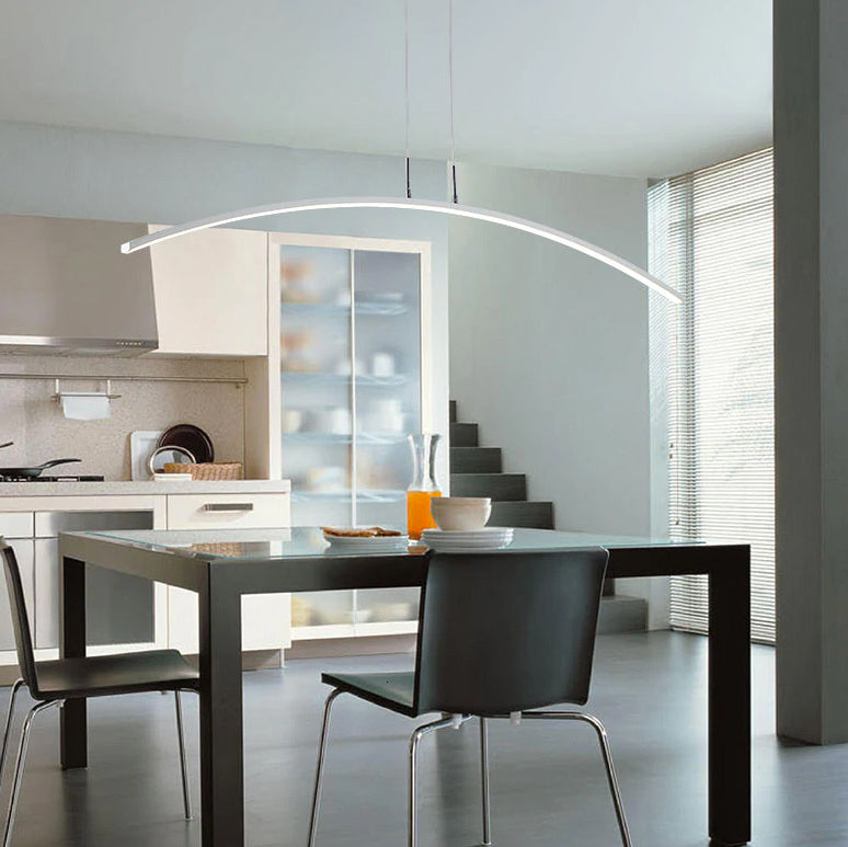 Zarif İç Mekanlar için LumenArc Kavisli Sarkıt Lamba