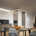 LumenArc Boog Hanglamp voor Sierlijke Interieurs