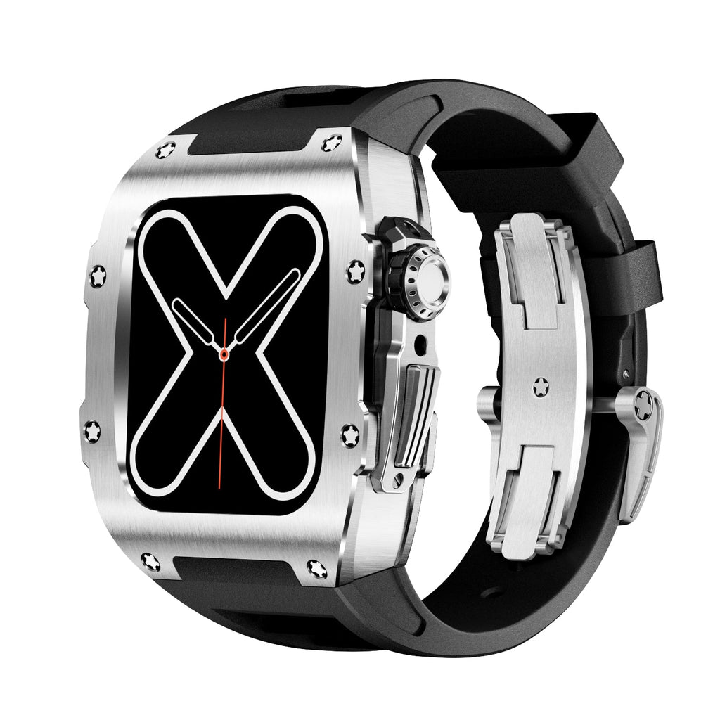 Serie RM 9009 - Caja plateada para Apple Watch