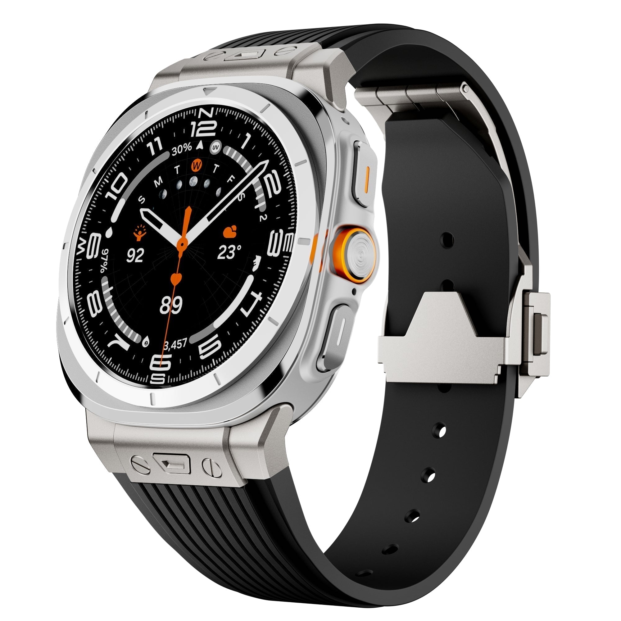 Tali Silikon Reka Bentuk Untuk Jam Tangan Samsung Ultra