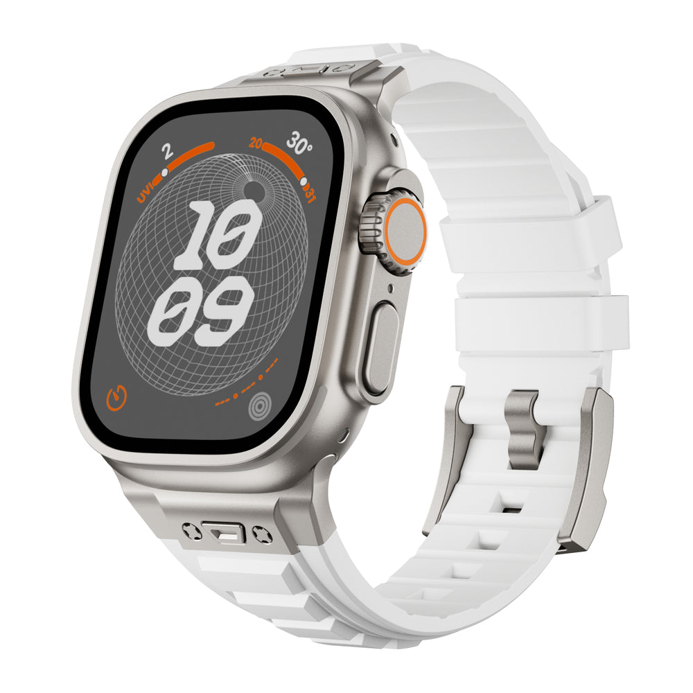 Taktikai magas rugalmasságú szilikon szíj Apple Watch-hoz