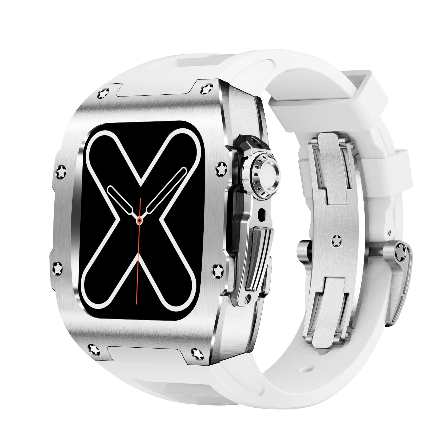 Serie RM 9009 - Caja plateada para Apple Watch