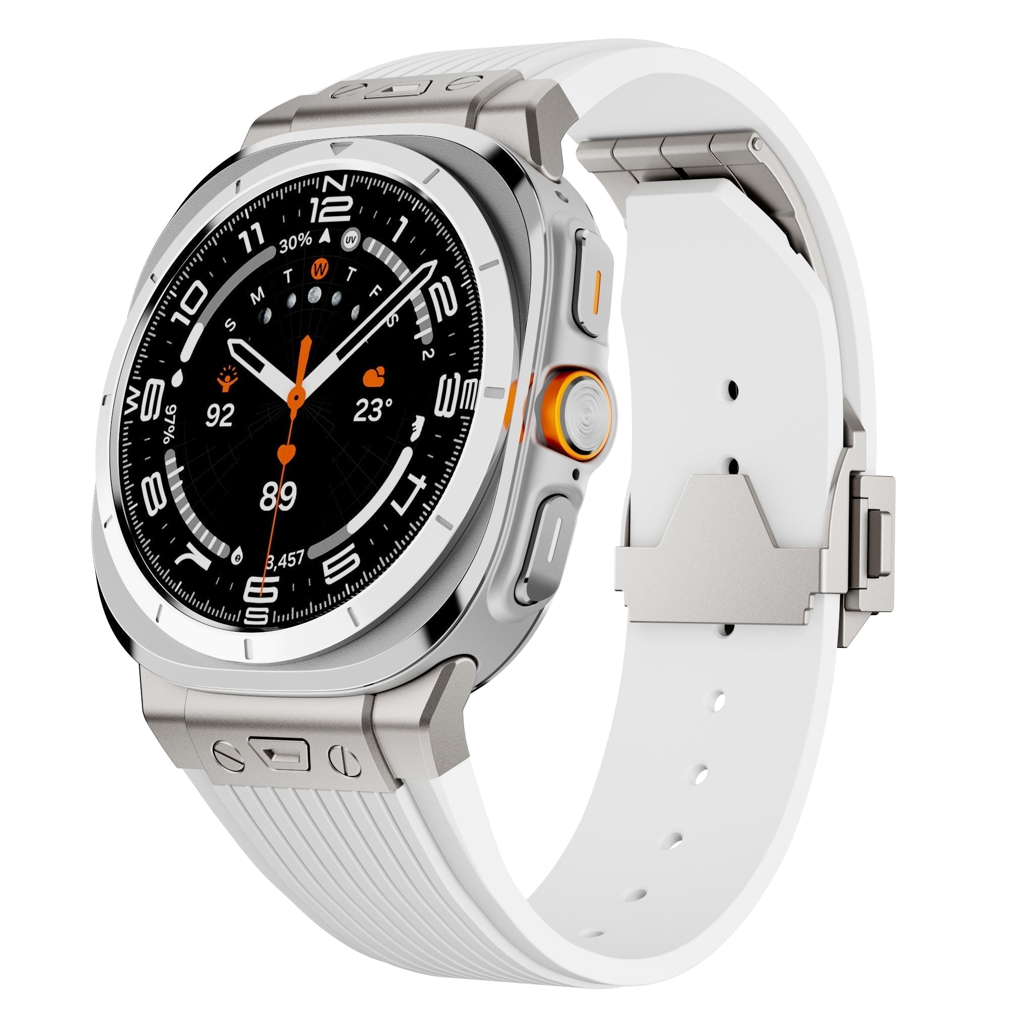 Tali Silikon Reka Bentuk Untuk Jam Tangan Samsung Ultra