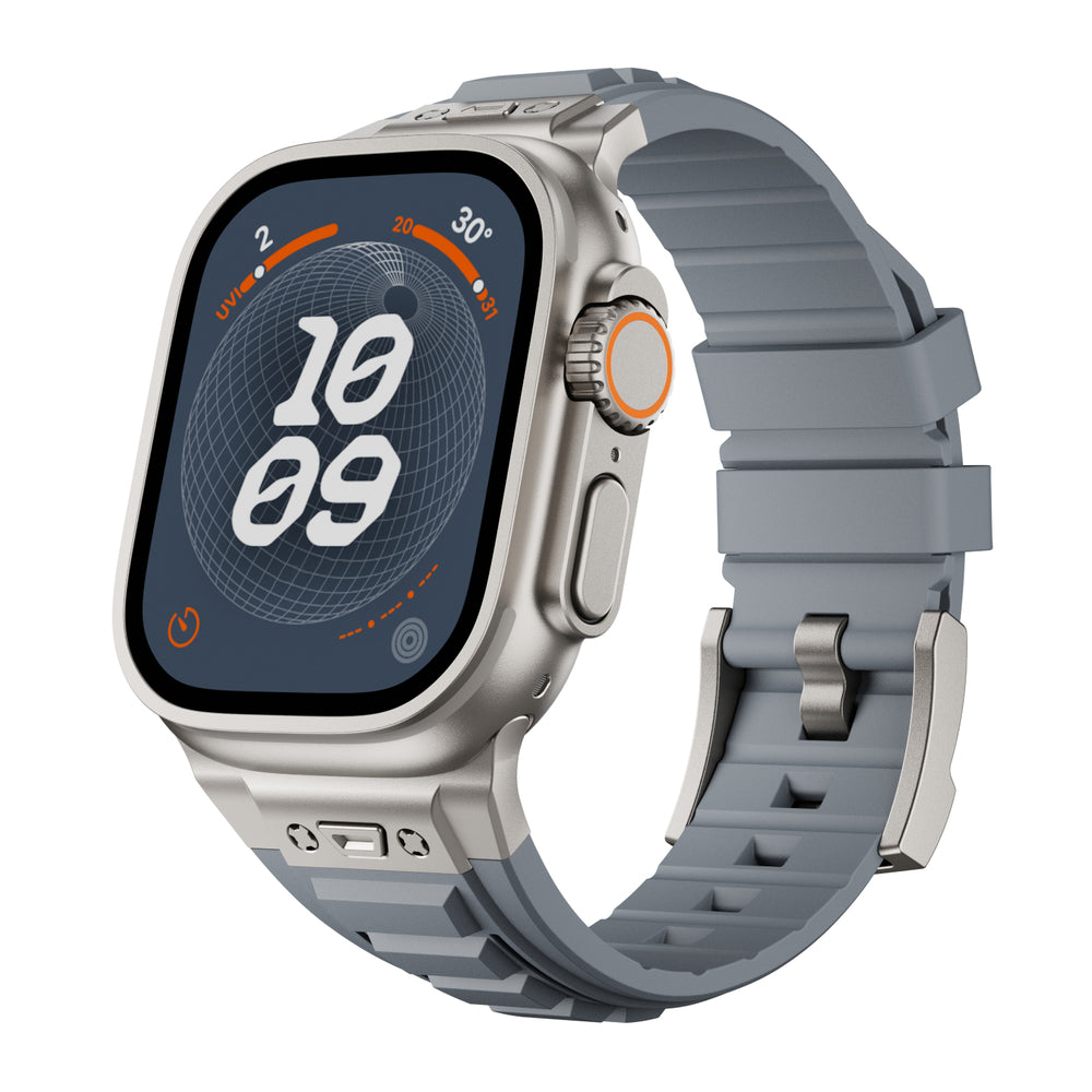 Taktikai magas rugalmasságú szilikon szíj Apple Watch-hoz