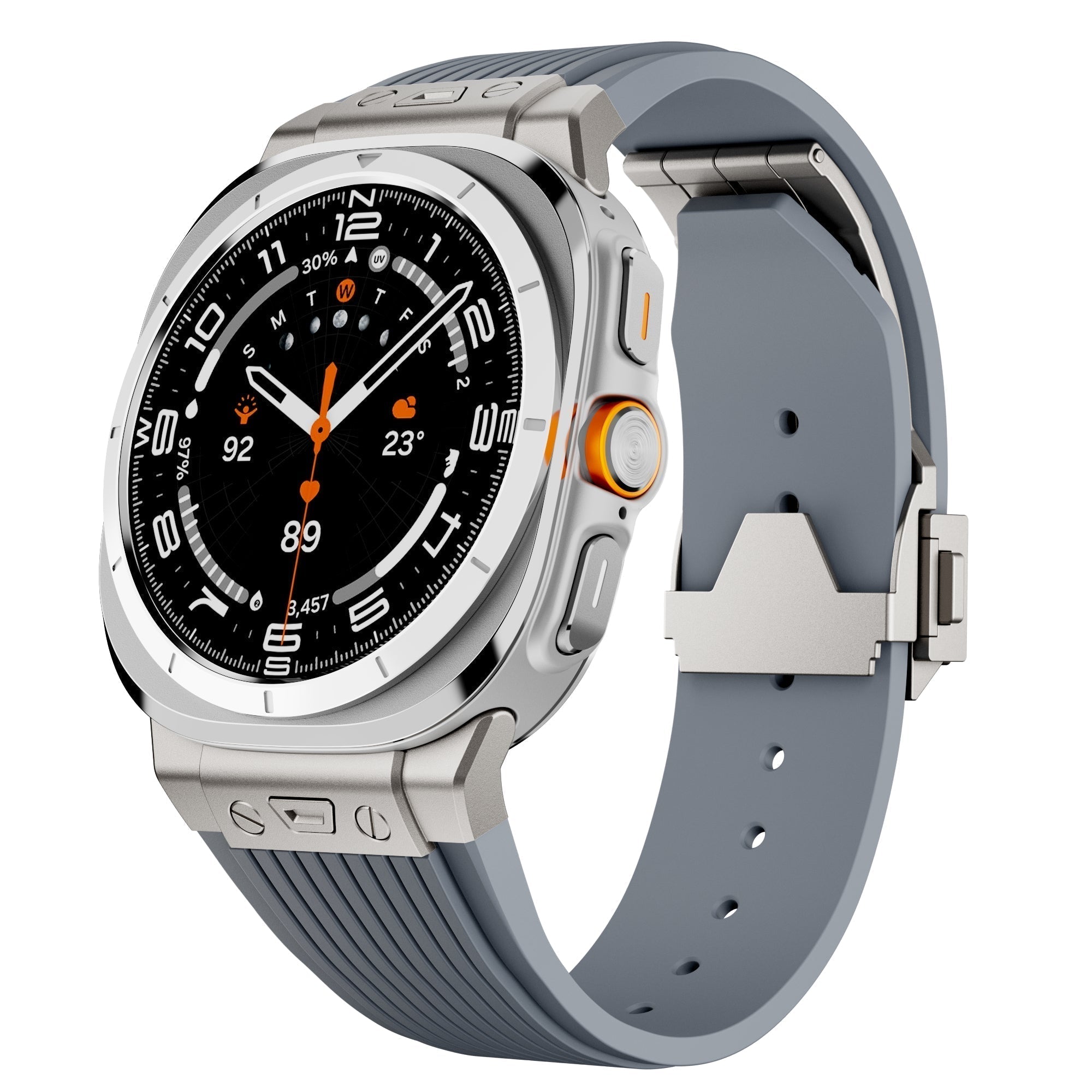 Tali Silikon Reka Bentuk Untuk Jam Tangan Samsung Ultra