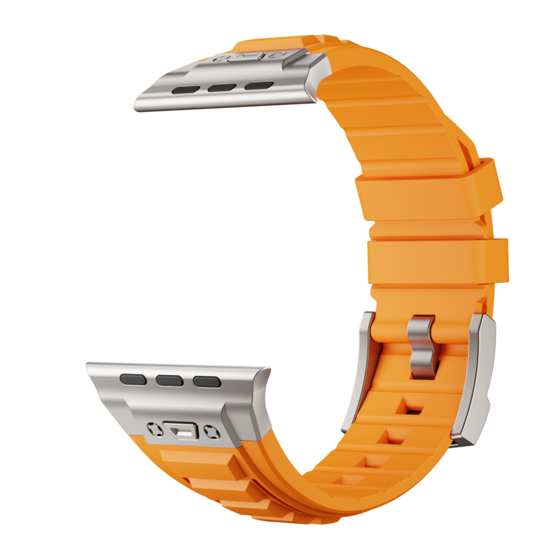 Taktikai magas rugalmasságú szilikon szíj Apple Watch-hoz