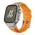 Taktikai magas rugalmasságú szilikon szíj Apple Watch-hoz