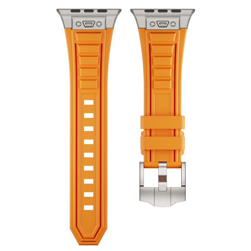 Taktikai magas rugalmasságú szilikon szíj Apple Watch-hoz