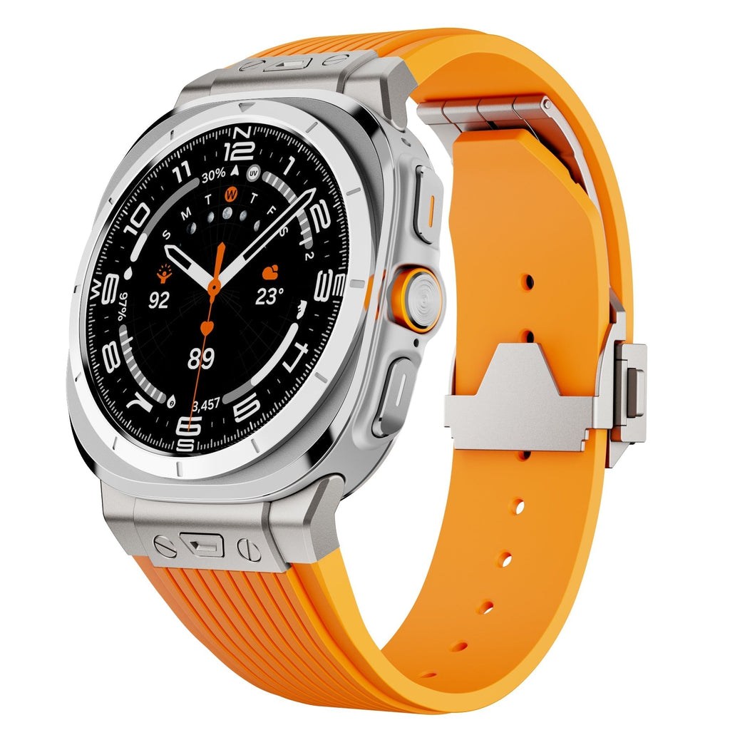 Tali Silikon Reka Bentuk Untuk Jam Tangan Samsung Ultra