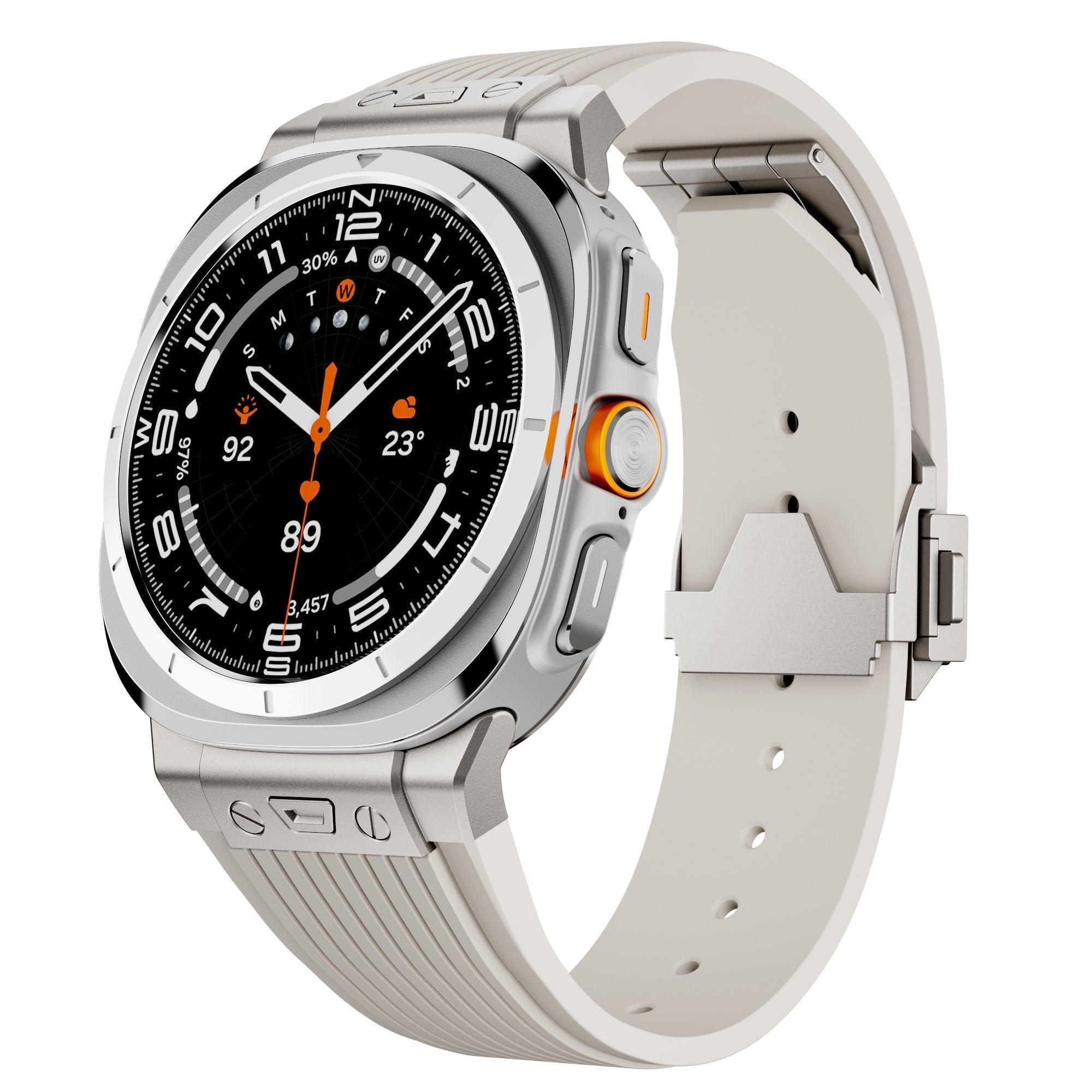 Tali Silikon Reka Bentuk Untuk Jam Tangan Samsung Ultra