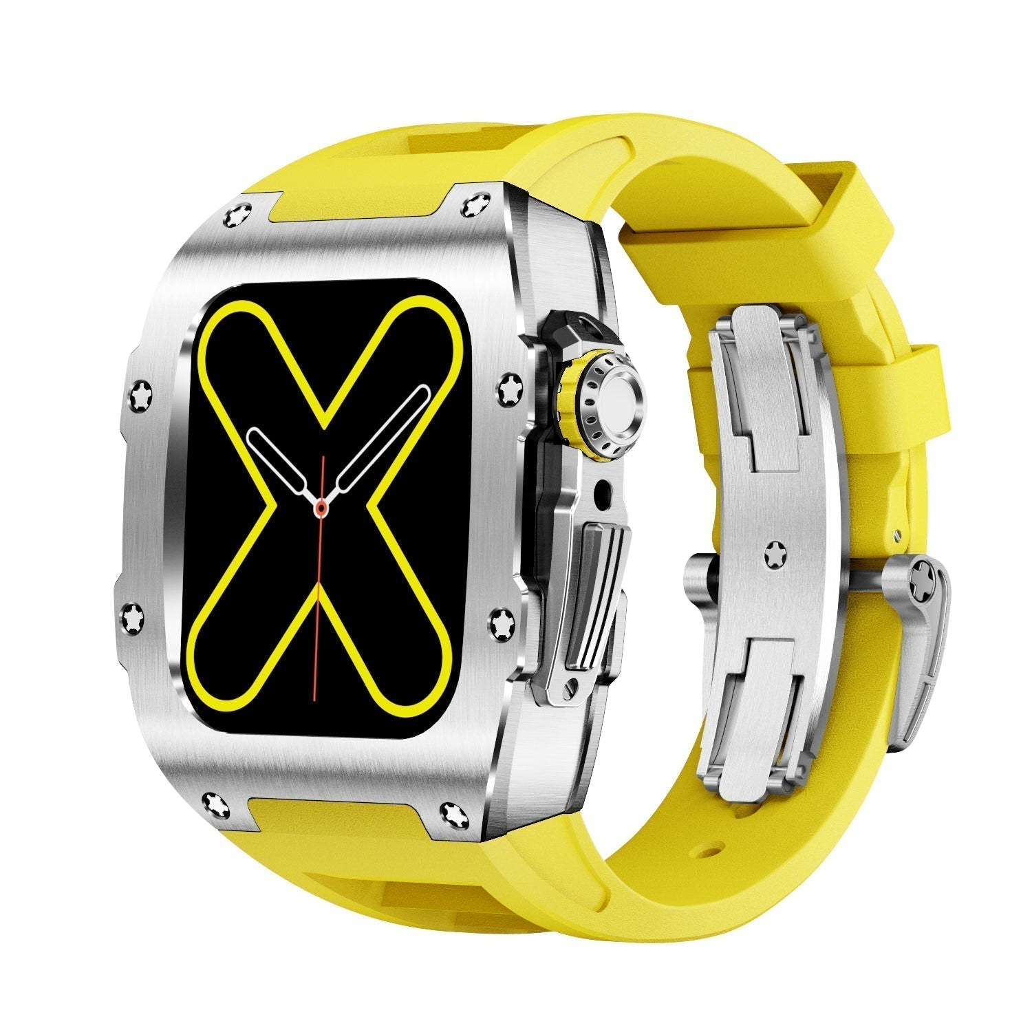 Serie RM 9009 - Caja plateada para Apple Watch
