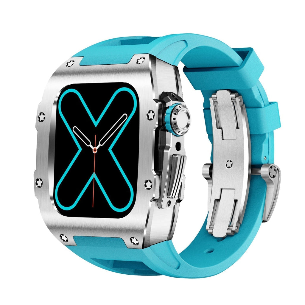 Serie RM 9009 - Caja plateada para Apple Watch
