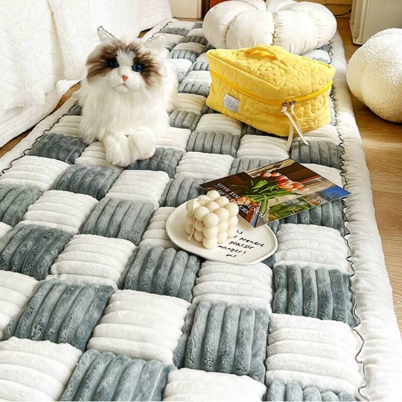 Cama para mascotas de chenilla lavable CozyCloud para uso doméstico