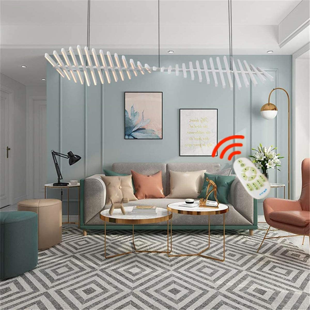 Candelabru Pulse: Un corp de iluminat sculptural pentru interioare moderne