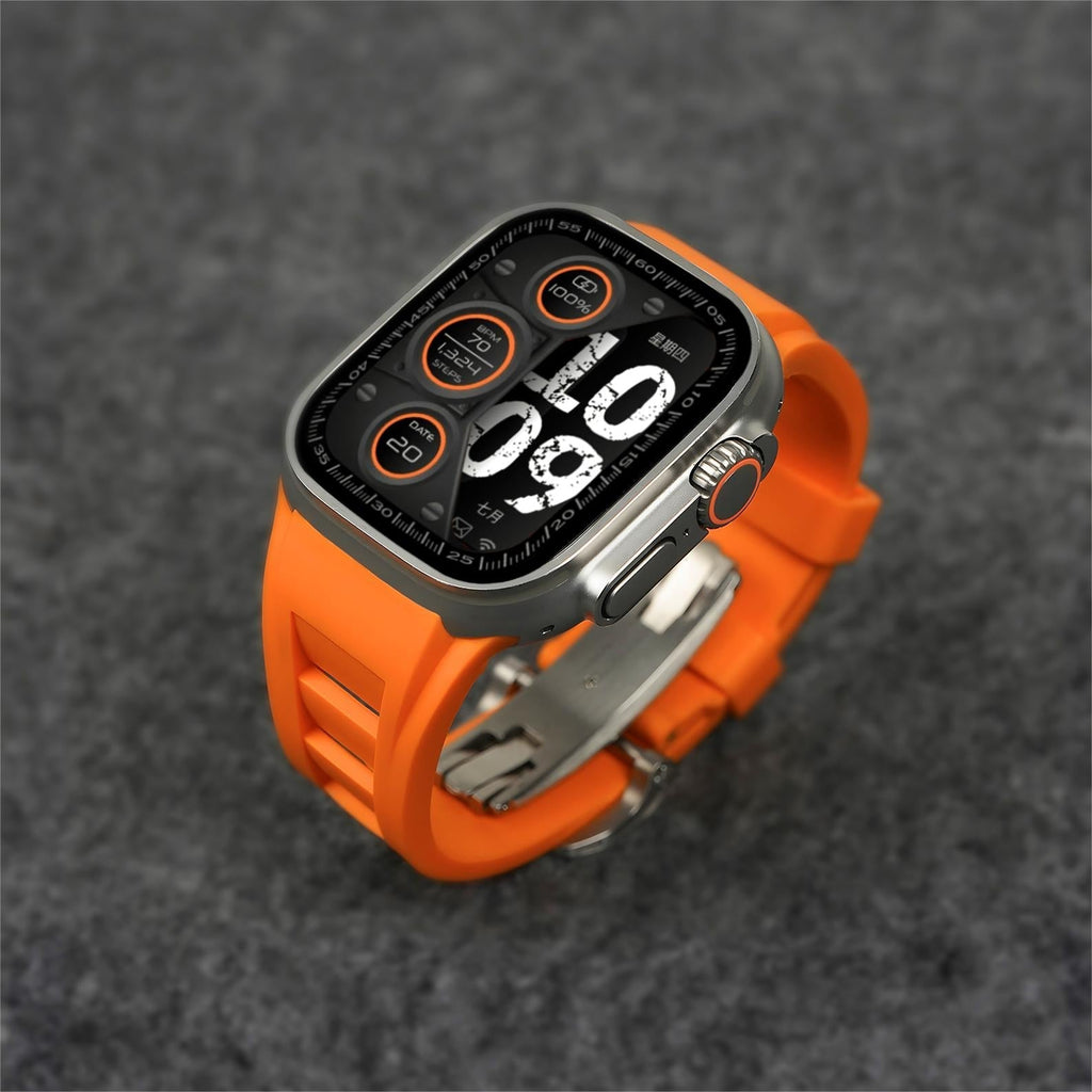 Opaska gumowa RM Sport FKM do Apple Watch