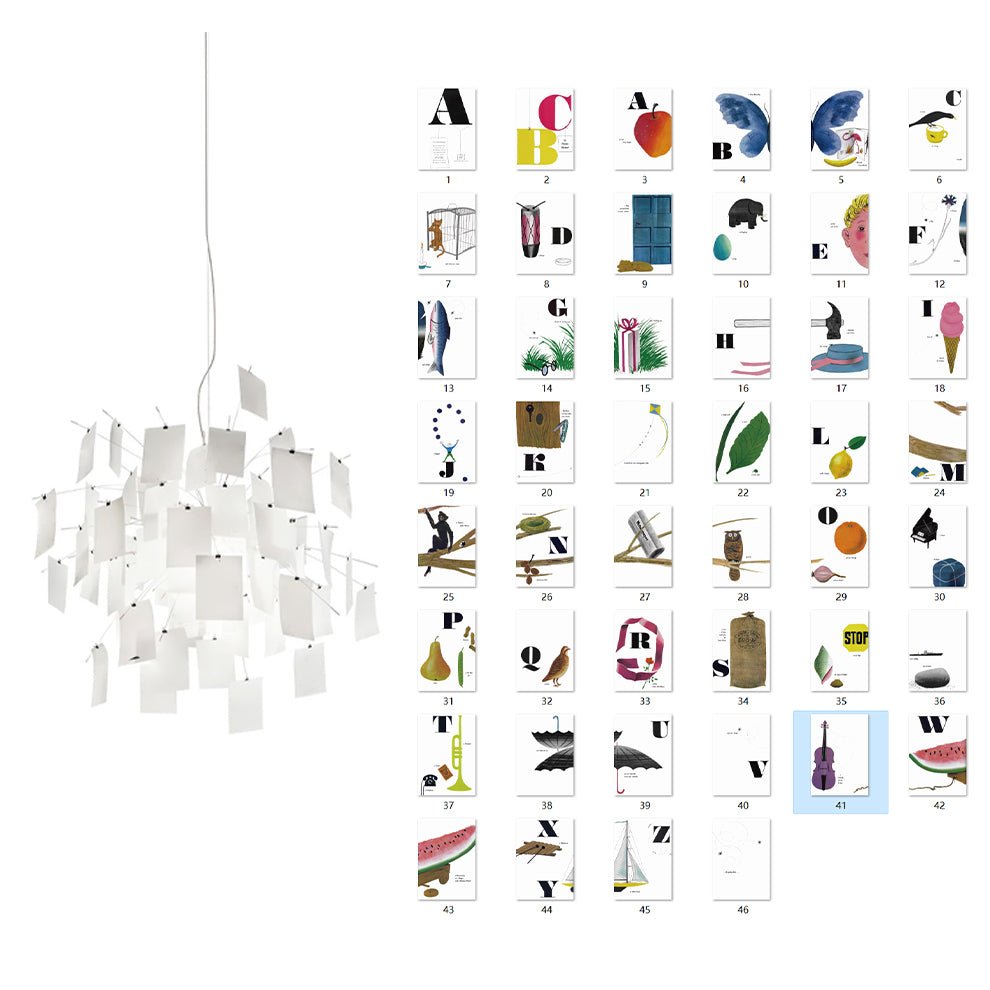 Paper Chandelier - Vakkerlight