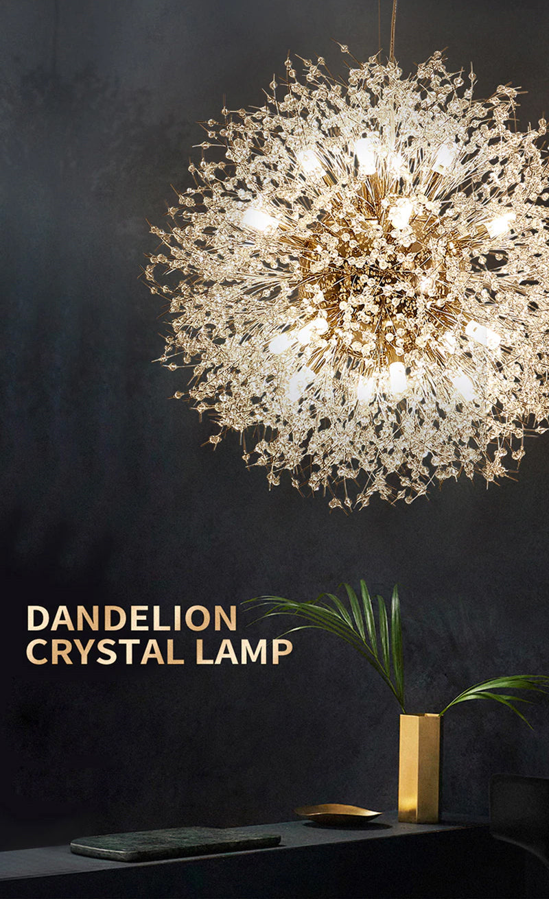 AuroraDawn Karahindiba Sarkıt Tavan Lambası