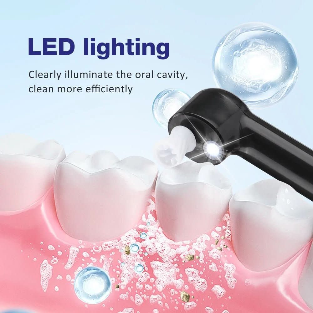 NovaGlow 五合一无线洁牙器 - 支持居家牙齿美白