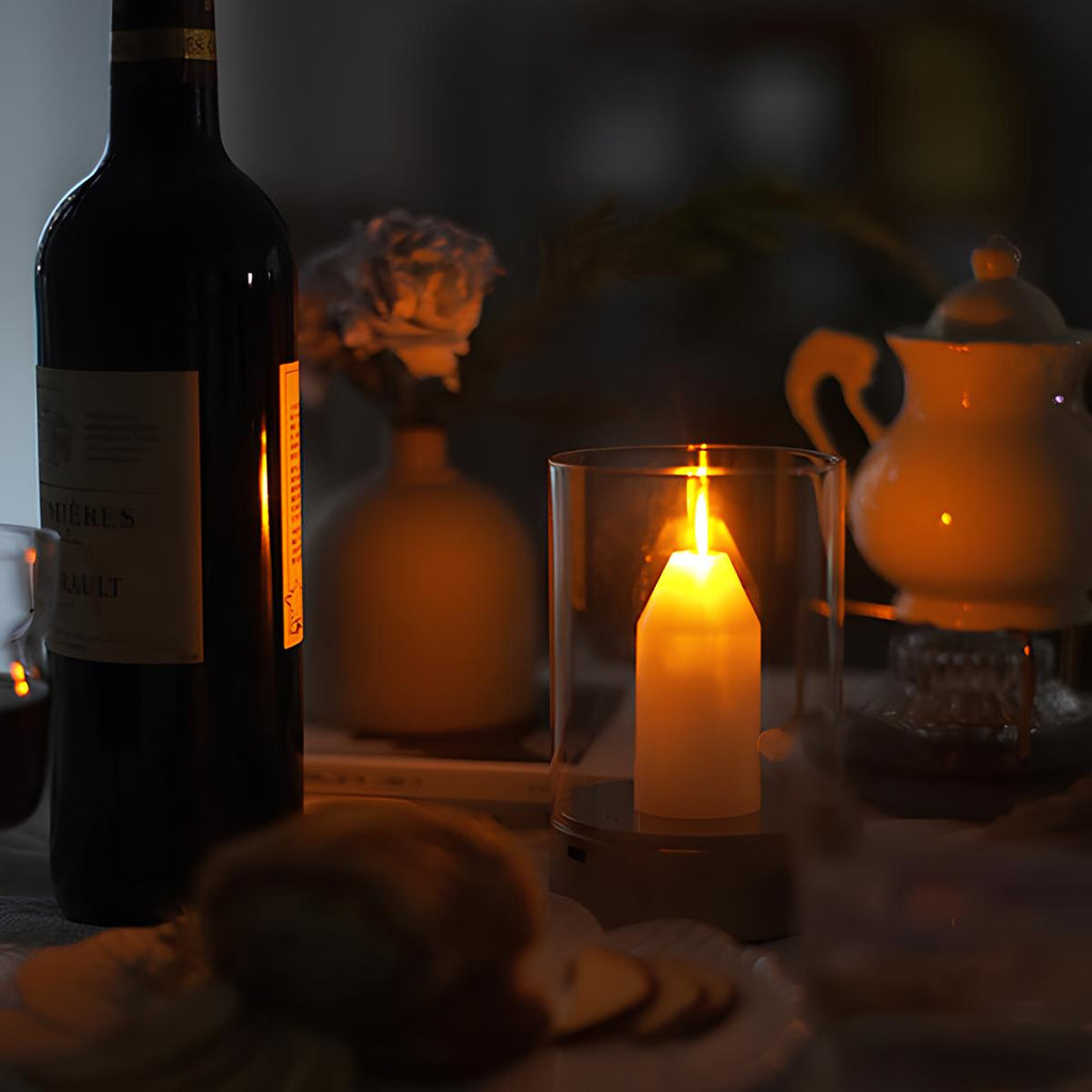 LumaGlow Rechargeable Flameless Ambient Light With Soothing Warm Flicker