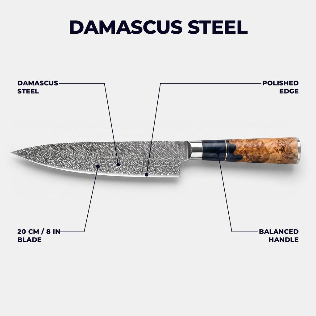 Hatori Ginkai 銀海 Series - Chef's Knife