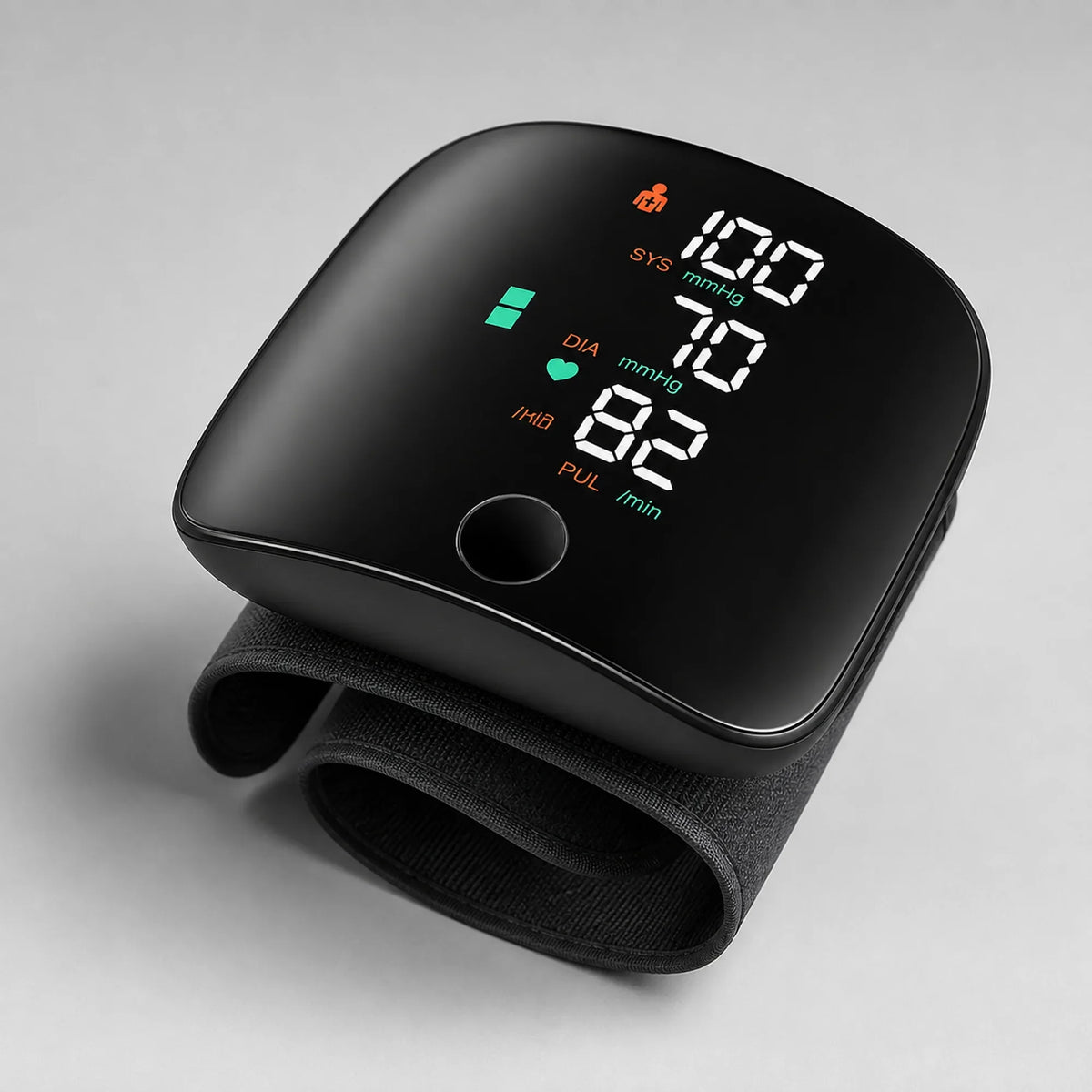Wrist Blood Pressure Monitor – Voice Readout, 2 Users, USB-C Rechargeable