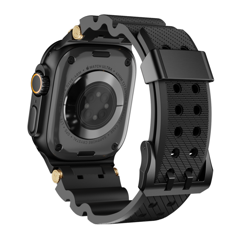 潜水硅胶表带 适用于苹果手表