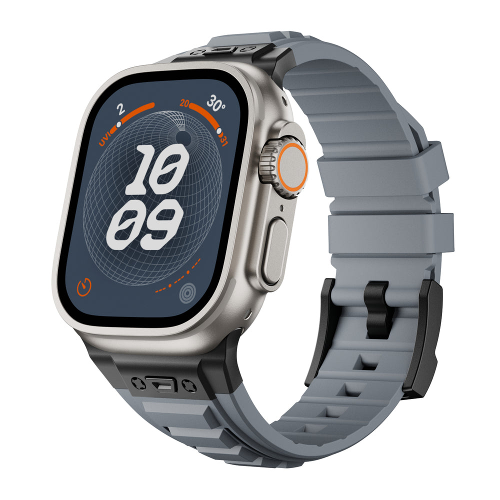 Taktikai magas rugalmasságú szilikon szíj Apple Watch-hoz