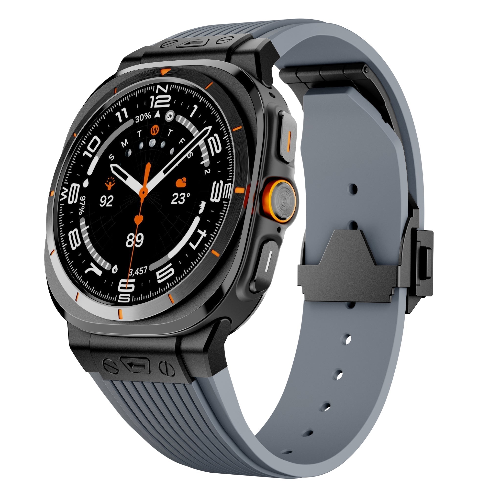 Tali Silikon Reka Bentuk Untuk Jam Tangan Samsung Ultra