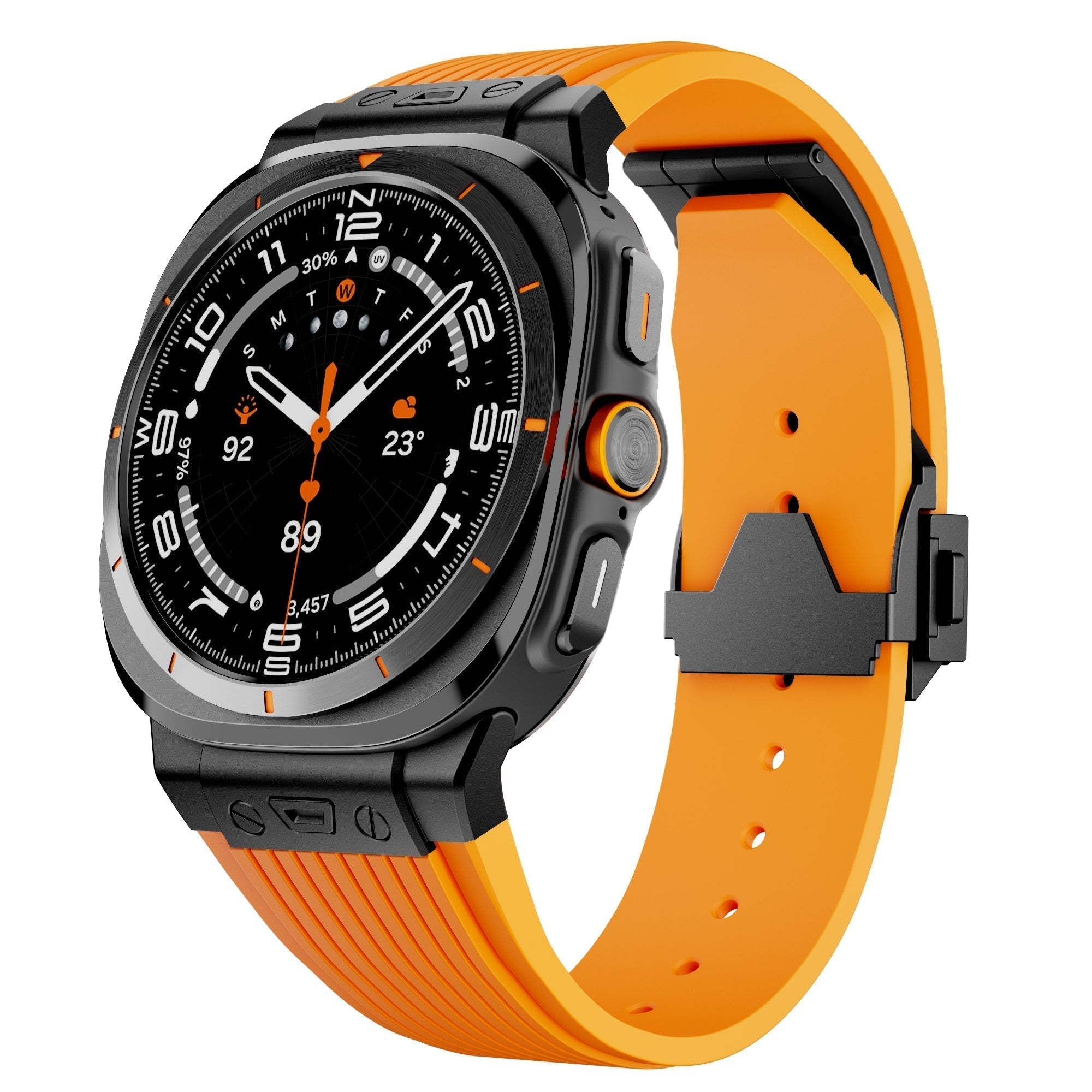Tali Silikon Reka Bentuk Untuk Jam Tangan Samsung Ultra
