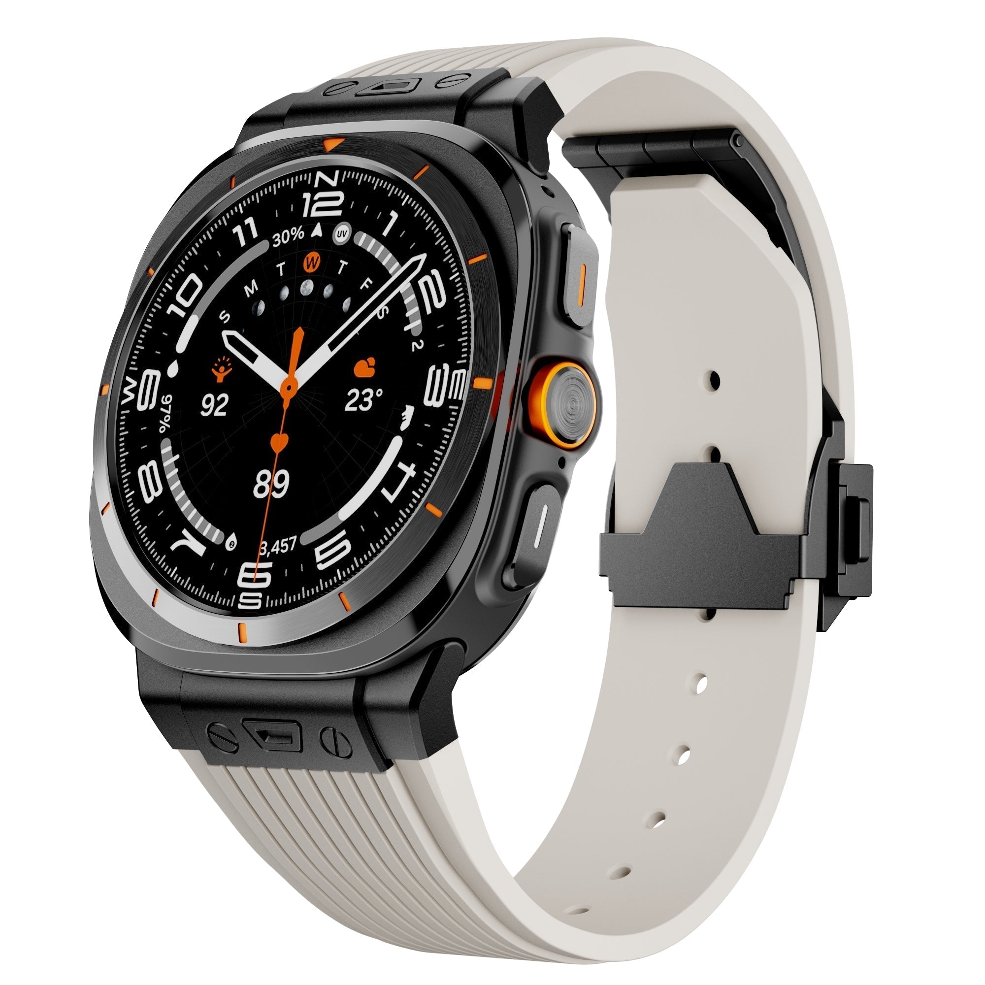 Tali Silikon Reka Bentuk Untuk Jam Tangan Samsung Ultra