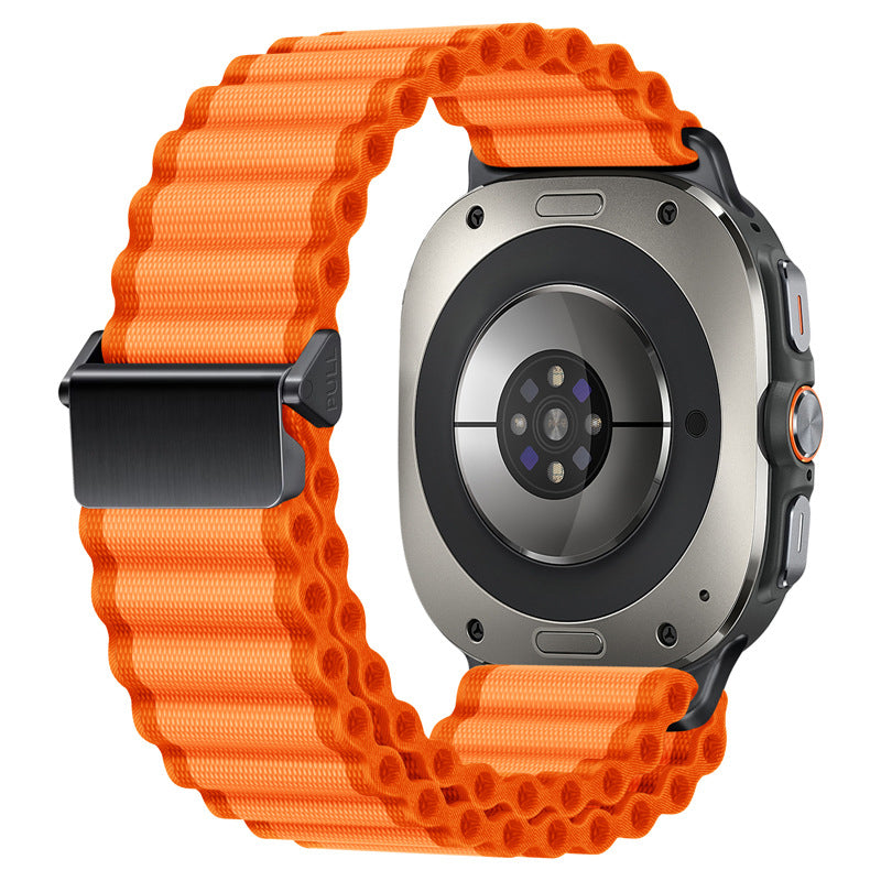 Bracelet tissé tout-terrain pour montre Samsung Ultra