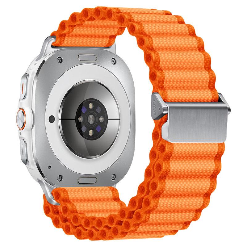 Bracelet tissé tout-terrain pour montre Samsung Ultra