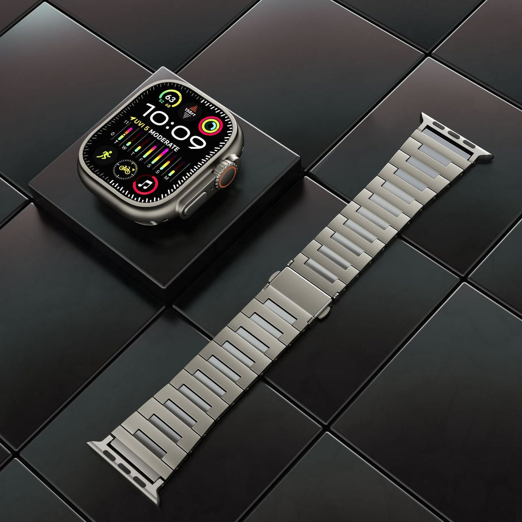 BG Titanium band voor Apple Watch