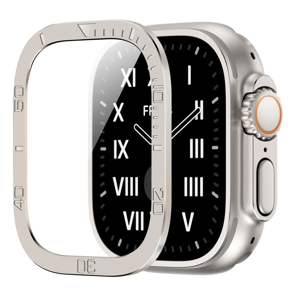 Gehärtetes Glas Displayschutz Vollständige Abdeckung Für Apple Watch Ultra / Ultra2