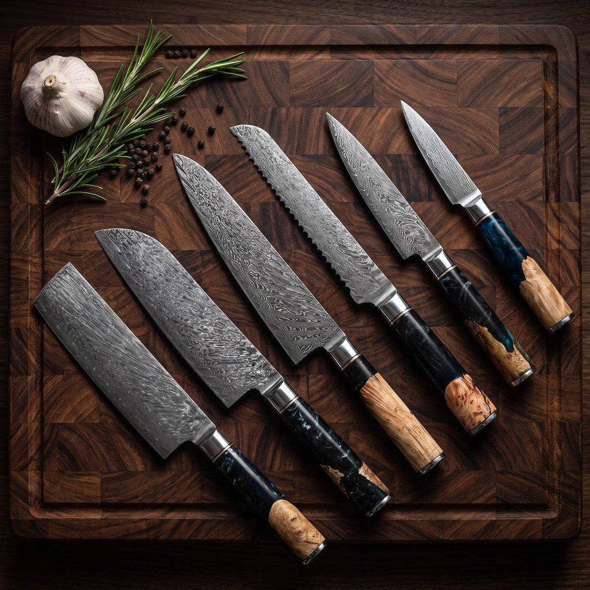 Hatori Ginkai 銀海 Series - 6 Piece Set