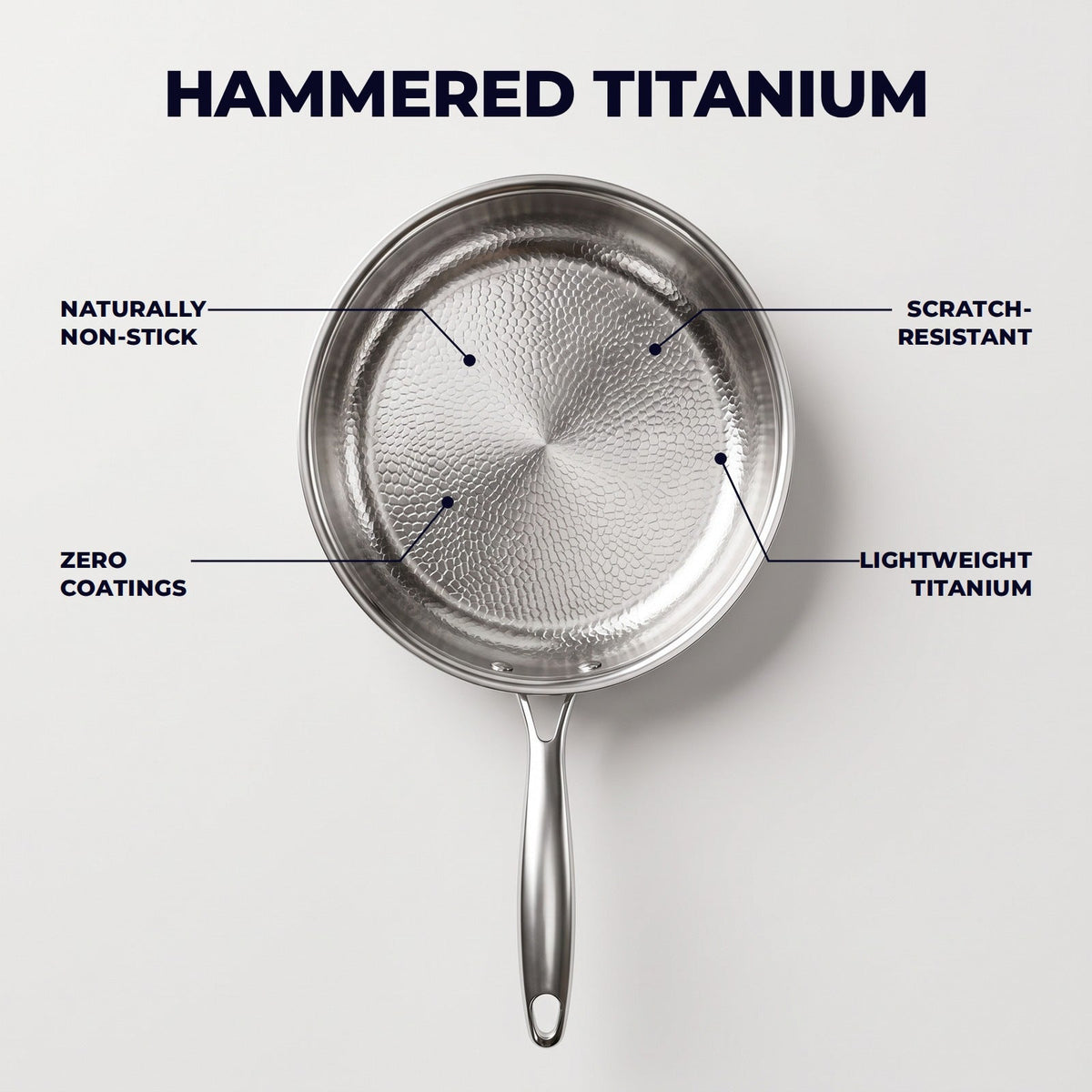 Hatori Kōmyō 光明 Series – Titanium Frying Pan