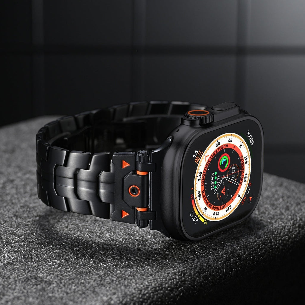 Mech Warrior fém óraszíj Apple Watch-hoz