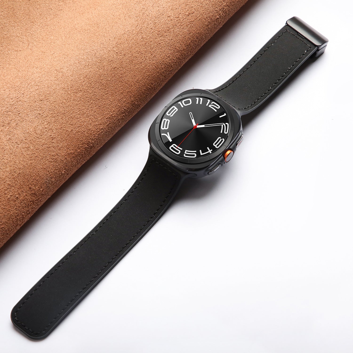 Silikonový magnetický kožený řemínek pro hodinky Samsung Ultra