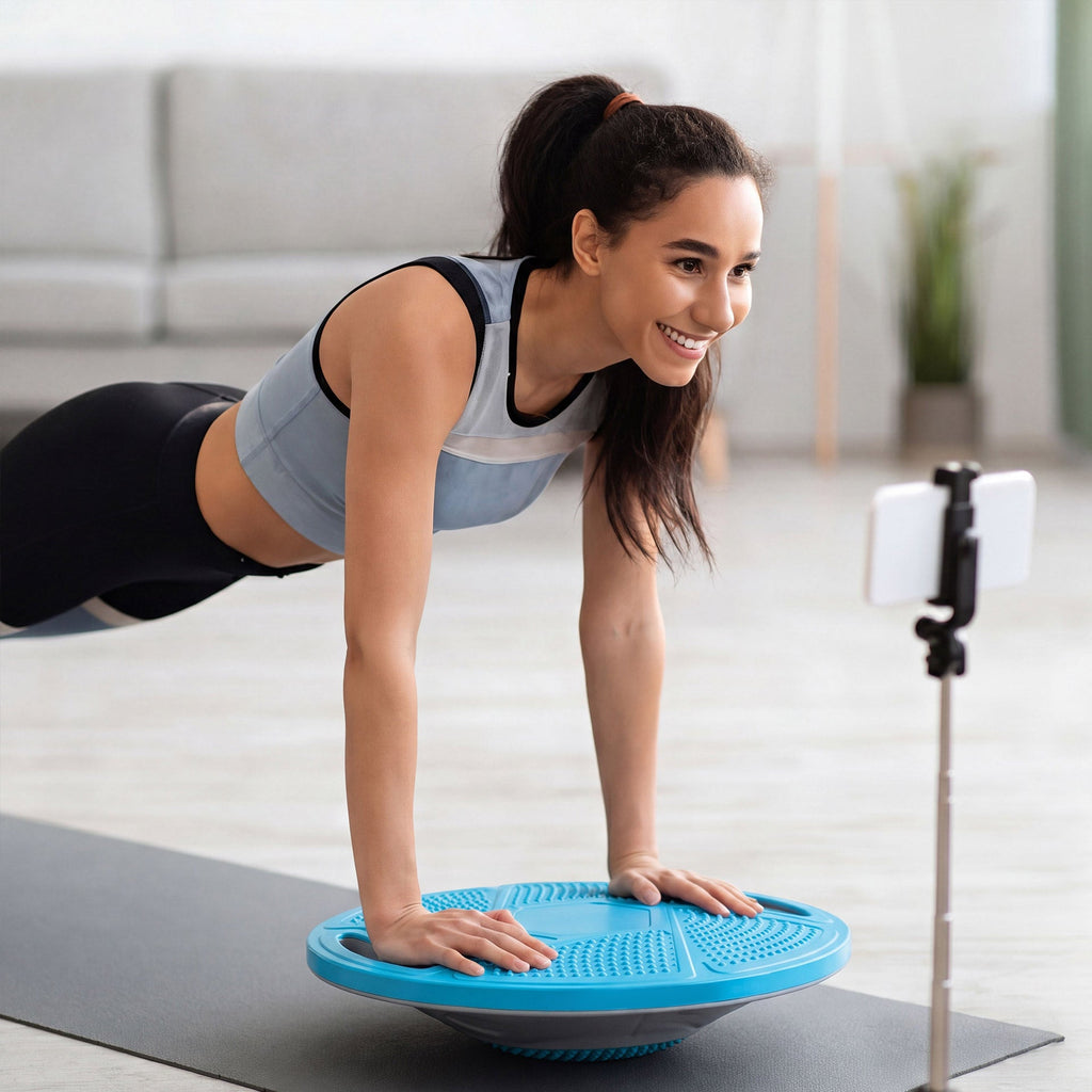 Smartes Gaming-Balanceboard – App-Spiele, Zweispielermodus, Belastbarkeit 200 kg