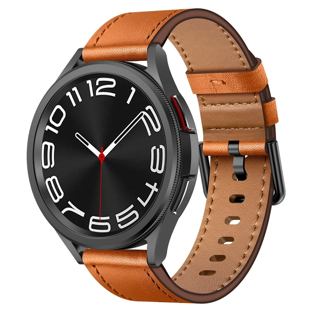 Cinturino in pelle genuina per Samsung Galaxy Watch 4/5/6/7-20mm